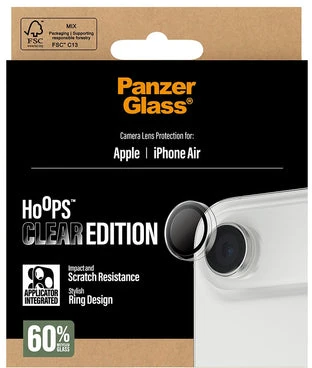 Panzer Glass „PanzerGlass“ – permatomas „Hoops“ fotoaparato objektyvo apsauginis dėklas – „iPhone Air“