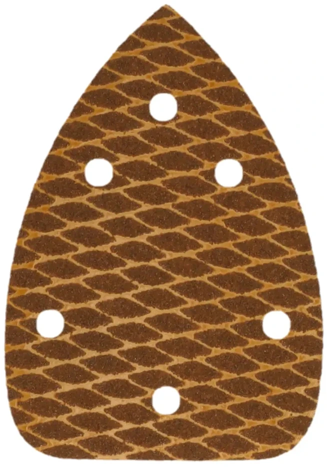 Dedra Papier Delta antikorozinis švitrinis popierius #120, 140x140x80mm, su lipnia juosta, 5 vnt. rinkinys
