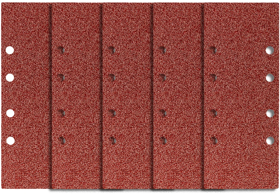 Neo Papier Švitrinis popierius 93 x 230 mm, P240, 5 vnt., su 8 skylėmis