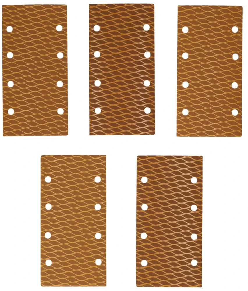 Dedra Papier Švitrinis popierius nuo užsikimšimo #150, 92x182 mm, su lipnia juosta, 5 vnt. rinkinys