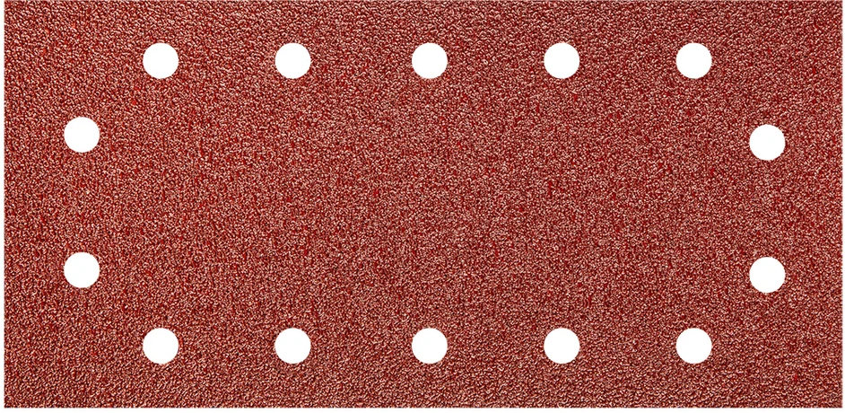 Papier Švitrinis popierius su lipdukais, 115 x 230 mm, P100, 5 vnt., su 14 skylių