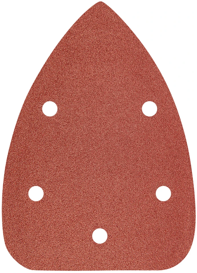 Papiery Šlifavimo lapai su lipdukais, ironxa0102 x 140 mm, P40, 5 vnt., su 5 skylėmis šlifuokliui 59G335