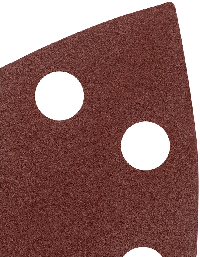 Graphite Papiery Švitrinis popierius su lipdukais, geležimi, 102 x 152 mm, P220, 5 vnt., su 11 skylių