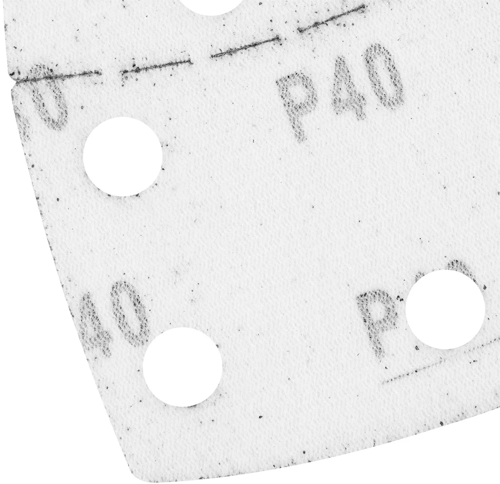 Graphite Papiery Švitrinis popierius su lipdukais, geležimi, 102 x 152 mm, P40, 5 vnt., su 11 skylių