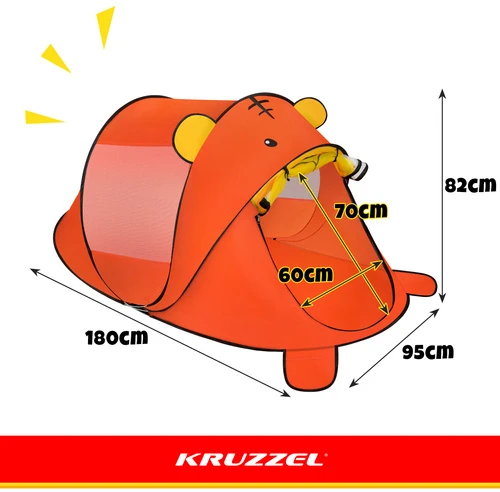 Dėlionė Children's beach tent - Kruzzel bear