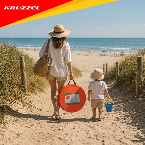 Dėlionė Children's beach tent - Kruzzel bear