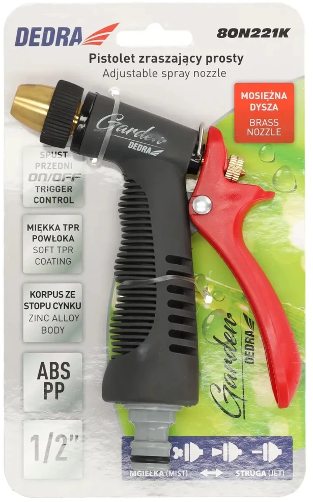 Dedra Purkimo pistoletas paprastas reguliuojamas TRIGGER CONTROL