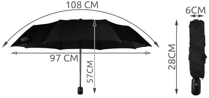 Malatec Sulankstomas skėtis 110cm