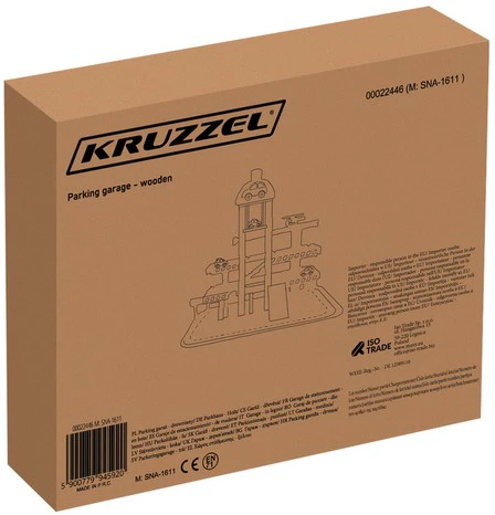 Kruzzel Garažas - medinis 22446