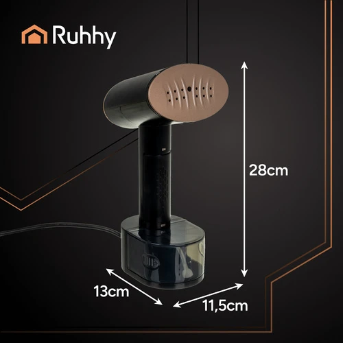 Mysti Ruhhy 26339 2000W Juodas Garment Steamer