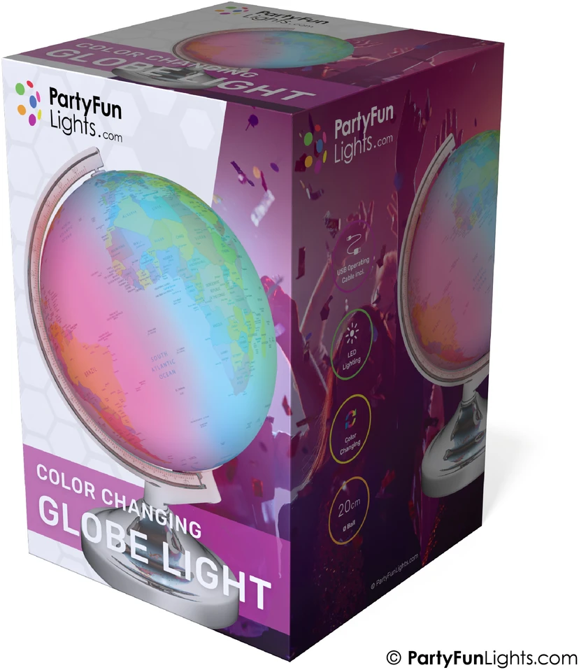 Partyfunlights „Partyfunlight“ – rutulinė lempa (605408)