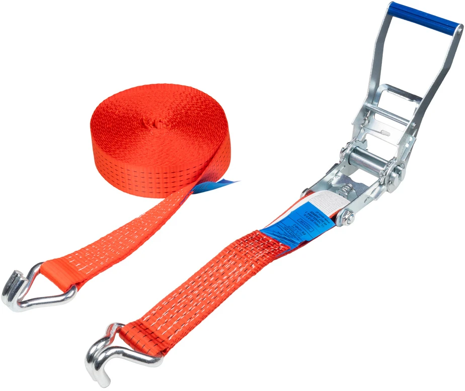 Krovinių tvirtinimo diržas su įtempikliu 5000 kg, 12 m x 50 mm, AMIO-02022