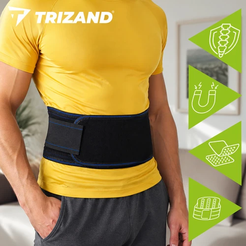 Nugaros atramos diržas - 24 magnetai - 100 cm Trizand