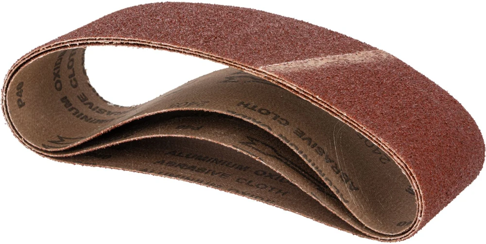 Pasy Begalinės abrazyvinės juostos, 75x533 mm, 3 vnt., gr 40, prolinas