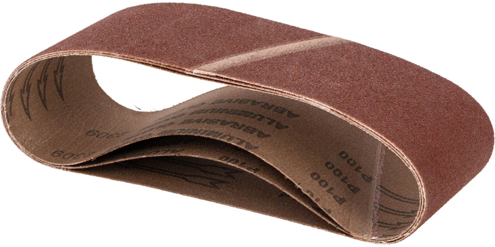 Pasy Begalinės abrazyvinės juostos, 75x533 mm, 3 vnt., 100 grūdėtumo, prolinas