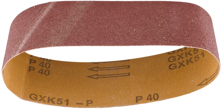 Pasy Begalinės juostos 75 x 457 mm, P40, 3 vnt.