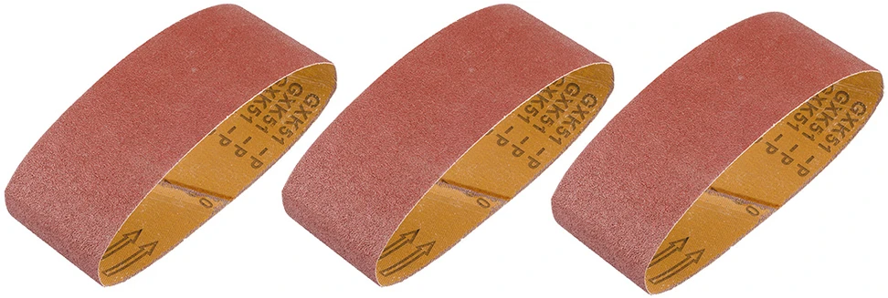 Pasy Begalinės juostos 75 x 533 mm, P80, 3 vnt.