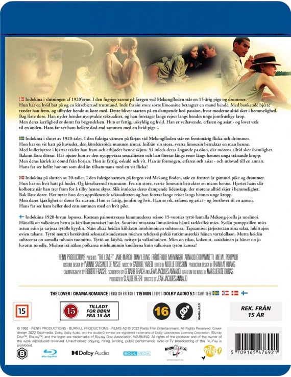 PAT Meilužis (Jean-Jacques Annaud) (Blu-ray)