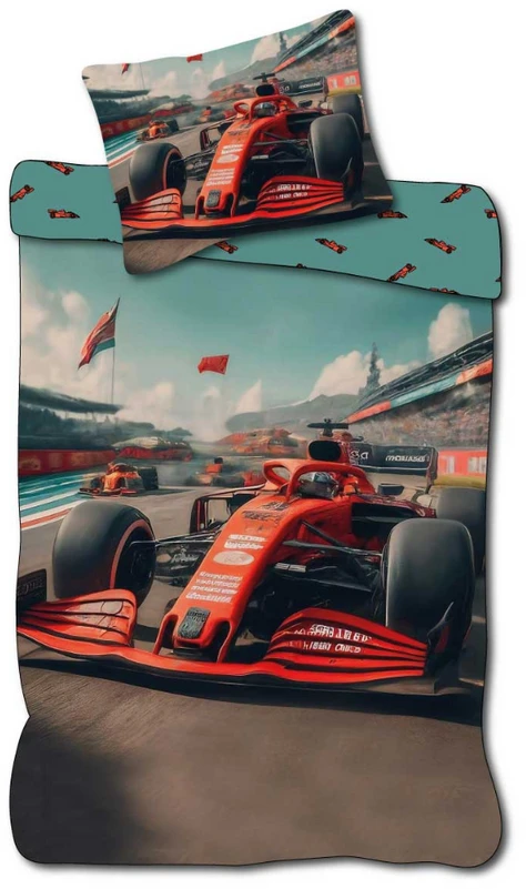Brandmac Patalynė - Suaugusiųjų dydis 140 x 200 cm - Lenktyninis automobilis (1029360)