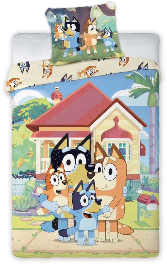 Brandmacbluey Patalynė vaikams - 100 x 140 cm - Bluey Family (1029599)