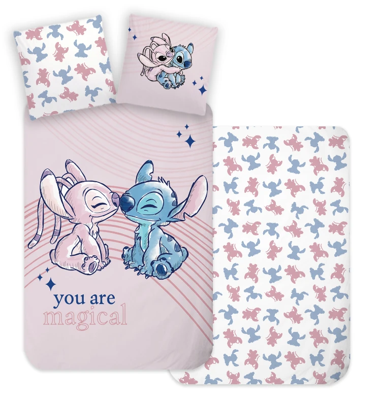 Brandmacdisney Patalynė vaikams – dydis 100 x 140 cm – „Stitch Angel“ (1029379)