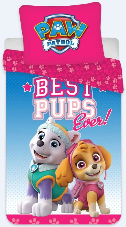 Patalynės komplektas Brandmacpaw Patrol Patalynė - Vaikiškas dydis 100 x 140 cm - Paw Patrol Geriausi šuniukai! (1029008)