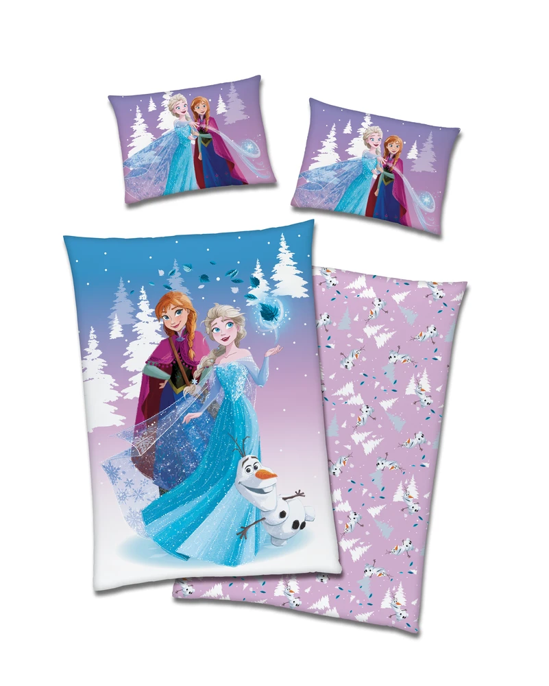 Disney Frozen Patalynė - Suaugusiųjų dydis 140 x 200 cm - Šaldyta