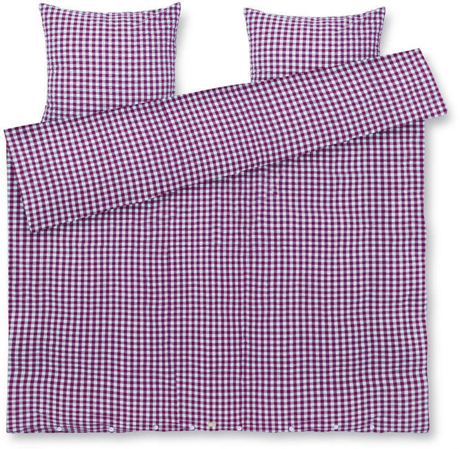 Patalynės komplektas Juna – BækBølge Patalynė – fuksijos/mėtinė – 200x220 cm