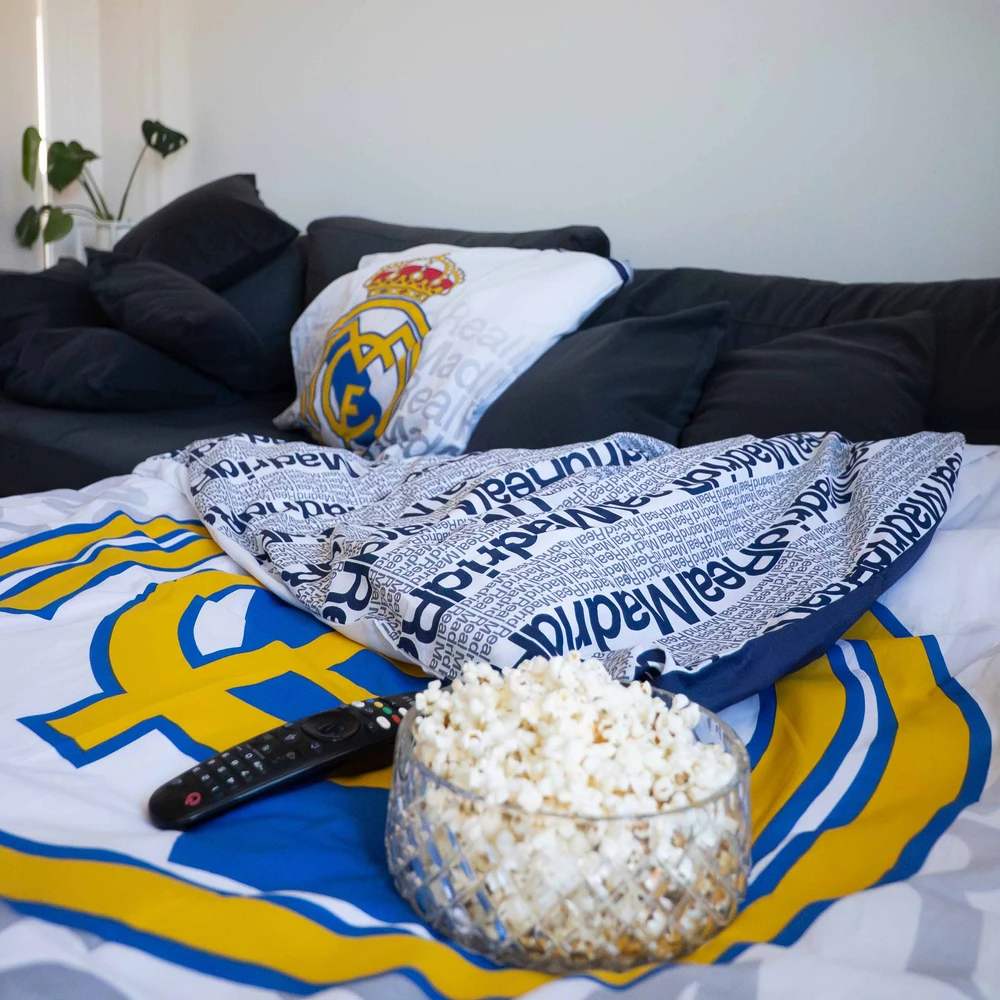 Mumuru - Real Madrid patalynė - ryškios komandos spalvos - 140x200 cm