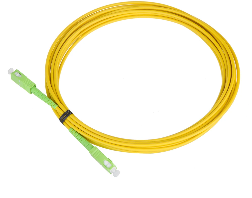 Patchcord „Maclean“ šviesolaidinis jungiamasis laidas, SC/APC-SC/APC, vienmodis, 1 m ilgio, simpleksinis, G657A2, MCTV-431