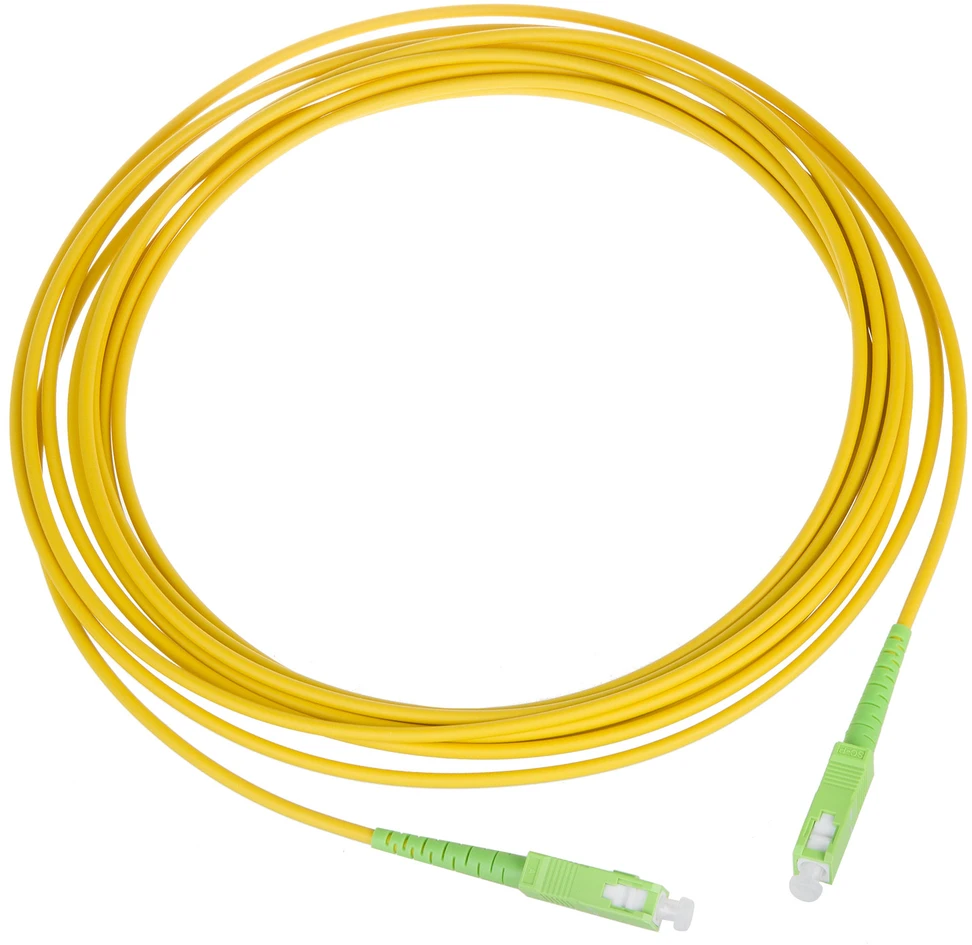 Patchcord „Maclean“ šviesolaidinis jungiamasis laidas, SC/APC-SC/APC, vienmodis, 1 m ilgio, simpleksinis, G657A2, MCTV-431