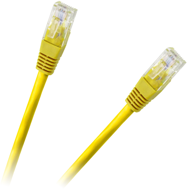Oem Patchcord UTP kabelis 8c CCA Cat6e 3m Geltonas