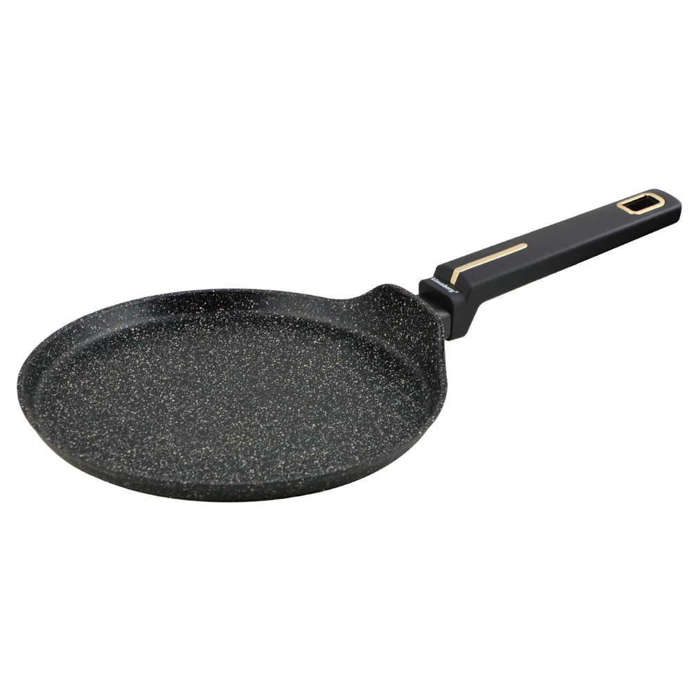 Keptuvė Blynų kepimo forma, juodo marmuro, su nelimpančia danga, 24 cm skersmens, Klausberg, kb-7964