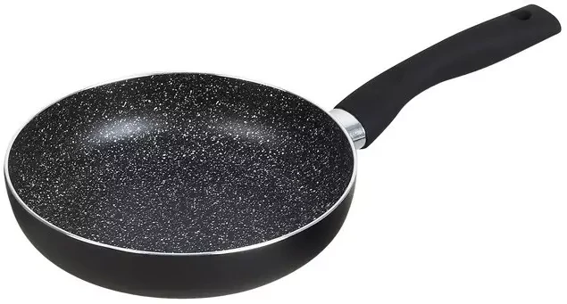 King Hoff Keptuvė Keptuvė, skersmuo 16cm, aliuminio, juodo marmuro kinghoff