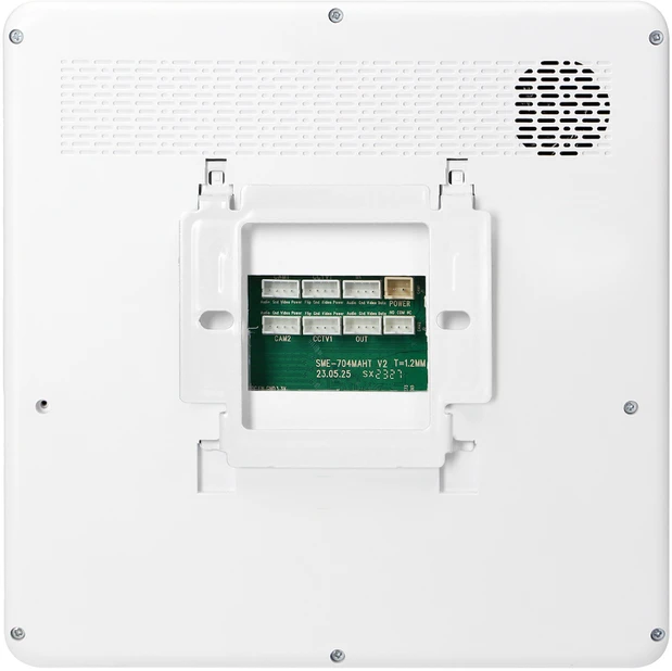Orno PAVONIS MULTI, dviejų šeimų vaizdo domofono komplektas, 4 laidų, 7 colių, Wi-Fi, lietimui jautrus ekranas, „Full HD“, RFID