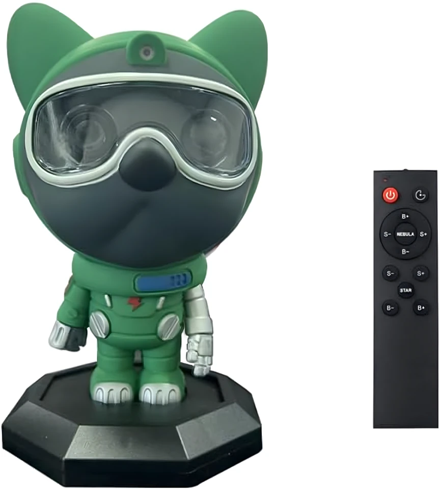 Paw Patrol 360° astronauto LED kosminio lazerinio projektoriaus žvaigždės formos lempa