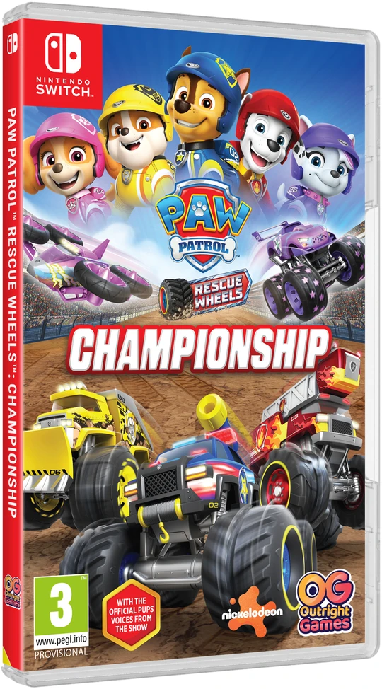 „Outright Games Paw Patrol“: gelbėjimo ratų čempionatas