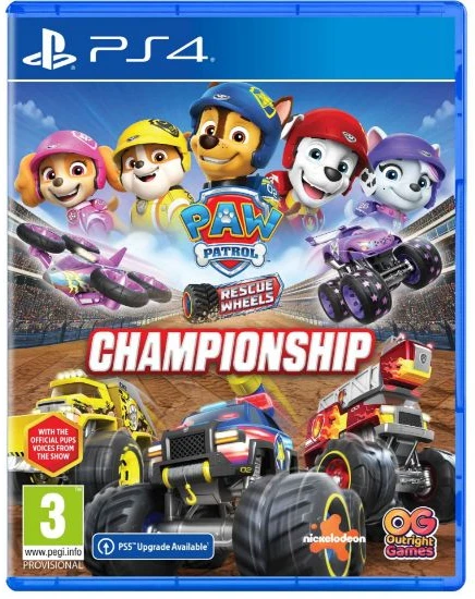 PAW Patrol gelbėjimo ratai: čempionatas – PlayStation 4