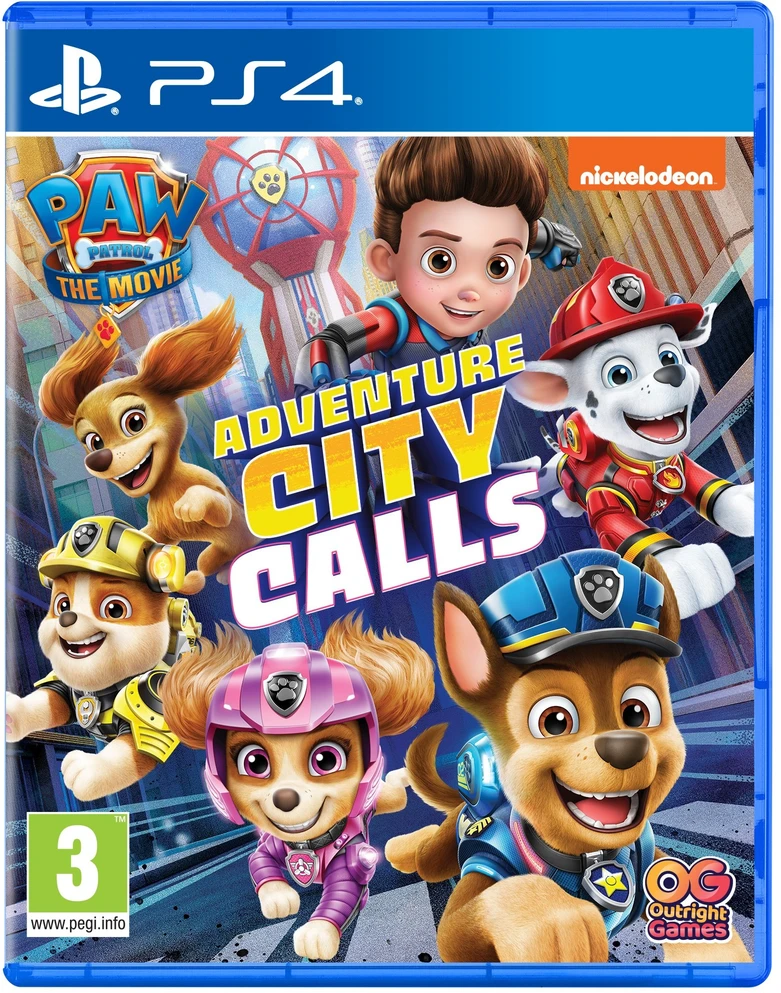 PAW Patrol: Filmas – Adventure City gelbėjimo operacija – PlayStation 4
