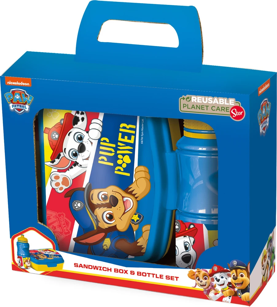 Paw Patrolstor Paw Patrol pietų dėžutės ir gertuvės rinkinys