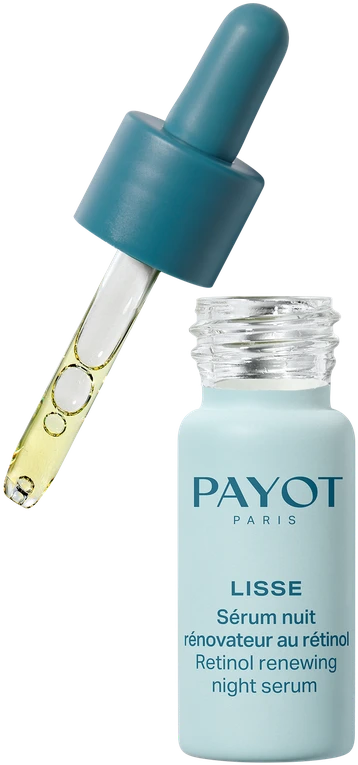 "Payot retinolio atnaujinamasis naktinis serumas 15ml