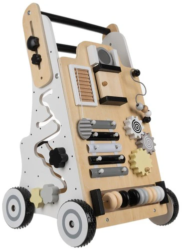 Wooden push walker - Kruzzel 24761