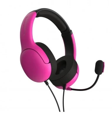 PDP AIRLITE Laidinės ausinės (nebula rožinė) skirtos PS5/PS4/PC