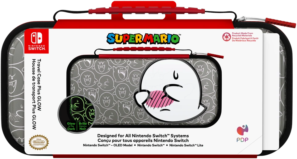 PDP kelioninis dėklas „Plus Glow“, skirtas „Nintendo Switch™“ konsolei „Boo Hoo“