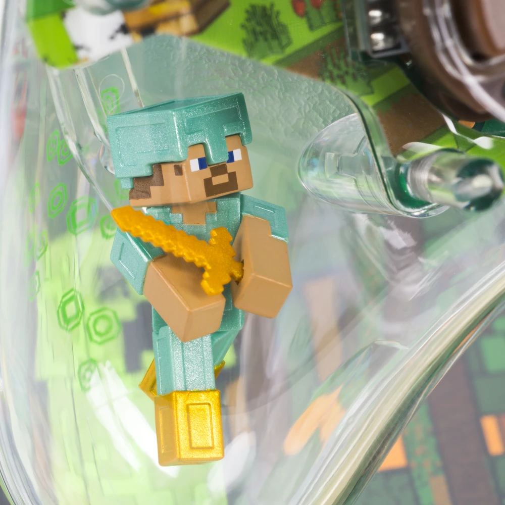 PDP REALMz Belaidis valdiklis skirtas Nintendo Switch - Minecraft Steve -Forest Biome