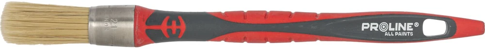 Pędzel, Aukščiausios kokybės apvalus teptukas 21 mm, 2k-tpr rankena, SS, universalus, proline