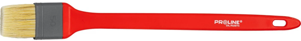 Pędzel, Standartinis radiatoriaus šepetys 50 mm, plastikine rankena, alyva, prolinas