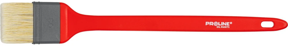 Pędzel, Standartinis radiatoriaus šepetys 60 mm, plastikine rankena, alyva, prolinas