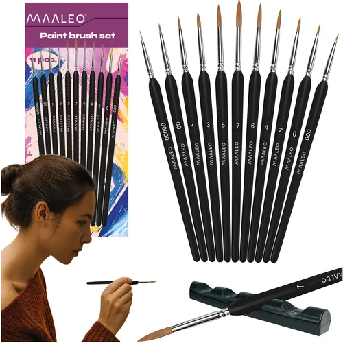Teptukai 11 vnt. su stovu Maaleo 26118