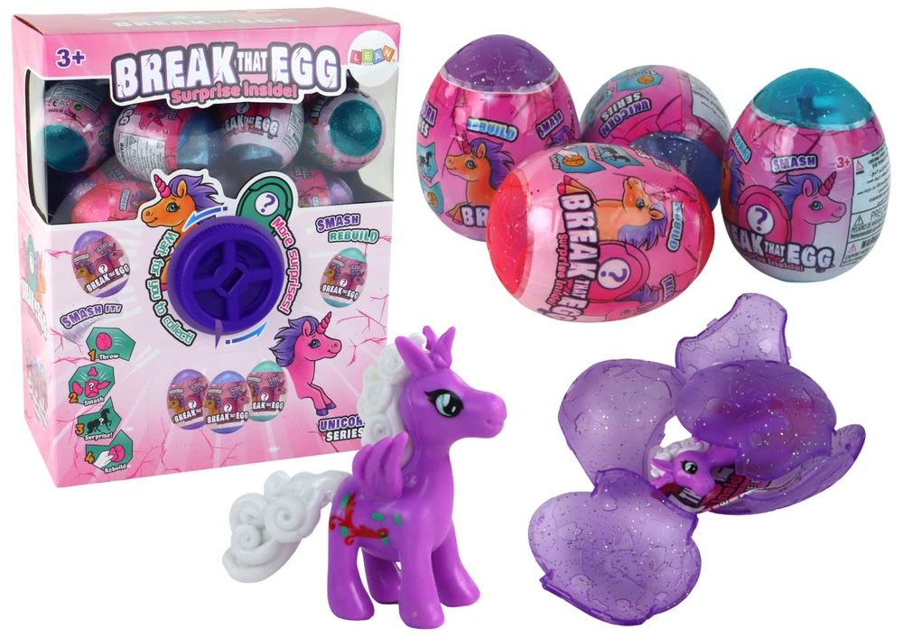 Vienaragis kiaušinyje Lean Toys, 12 vnt.